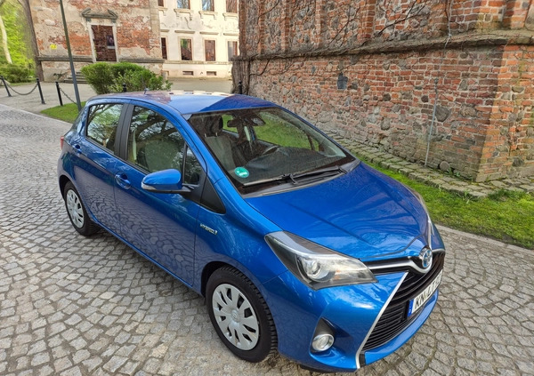 Toyota Yaris cena 45900 przebieg: 126750, rok produkcji 2015 z Wrocław małe 379